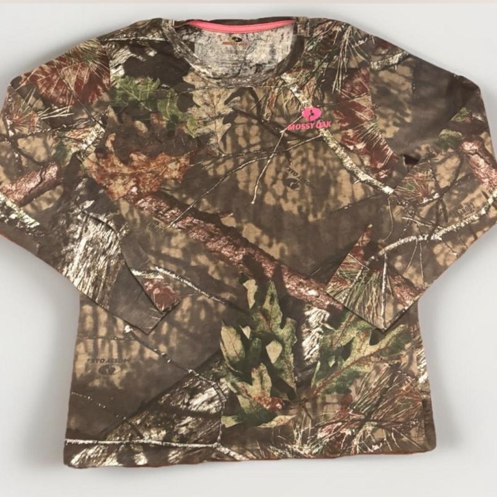 Mossy Oak Camouflage Long Sleeve Shirt